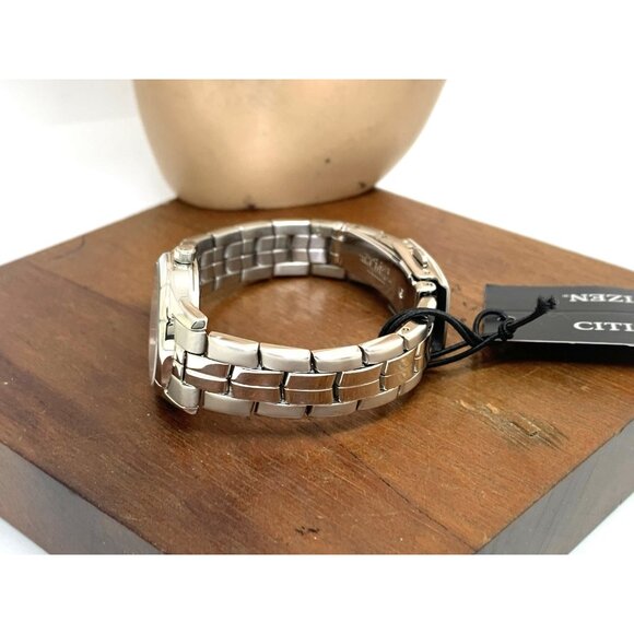 Citizen Women's Watch EQ0540-57A Quartz Silver Dial Day Date Petite 25mm Steel - Picture 9 of 14